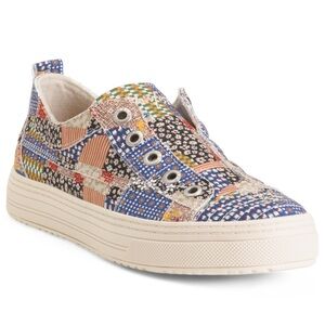 Blowfish Patchwork Canvas Slip-On Sneaker - Multicolor
